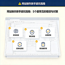 阜阳建站-网站制作新手避坑指南：5个最常见的错误与对策