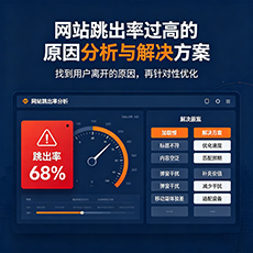 阜阳建站-网站跳出率过高的原因分析与解决方案