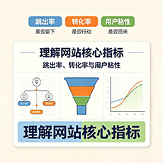 阜阳建站-理解网站核心指标:跳出率、转化率与用户粘性