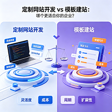 阜阳建站-定制网站开发 vs 模板建站：哪个更适合你的企业？